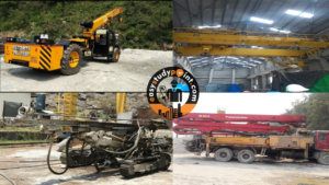 PLANT AND MACHINERY ARE USED IN TUNNEL CONSTRUCTION