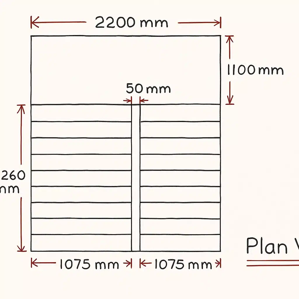 Bar Bending Schedule (BBS) of Staircase | Calculation & Example Explained