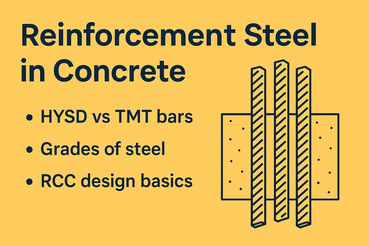 Temperature Effects, Grades, HYSD vs TMT, and Design Basics