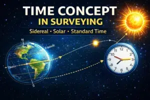 Time Concept in Surveying: Sidereal, Solar, Mean & Standard Time Explained